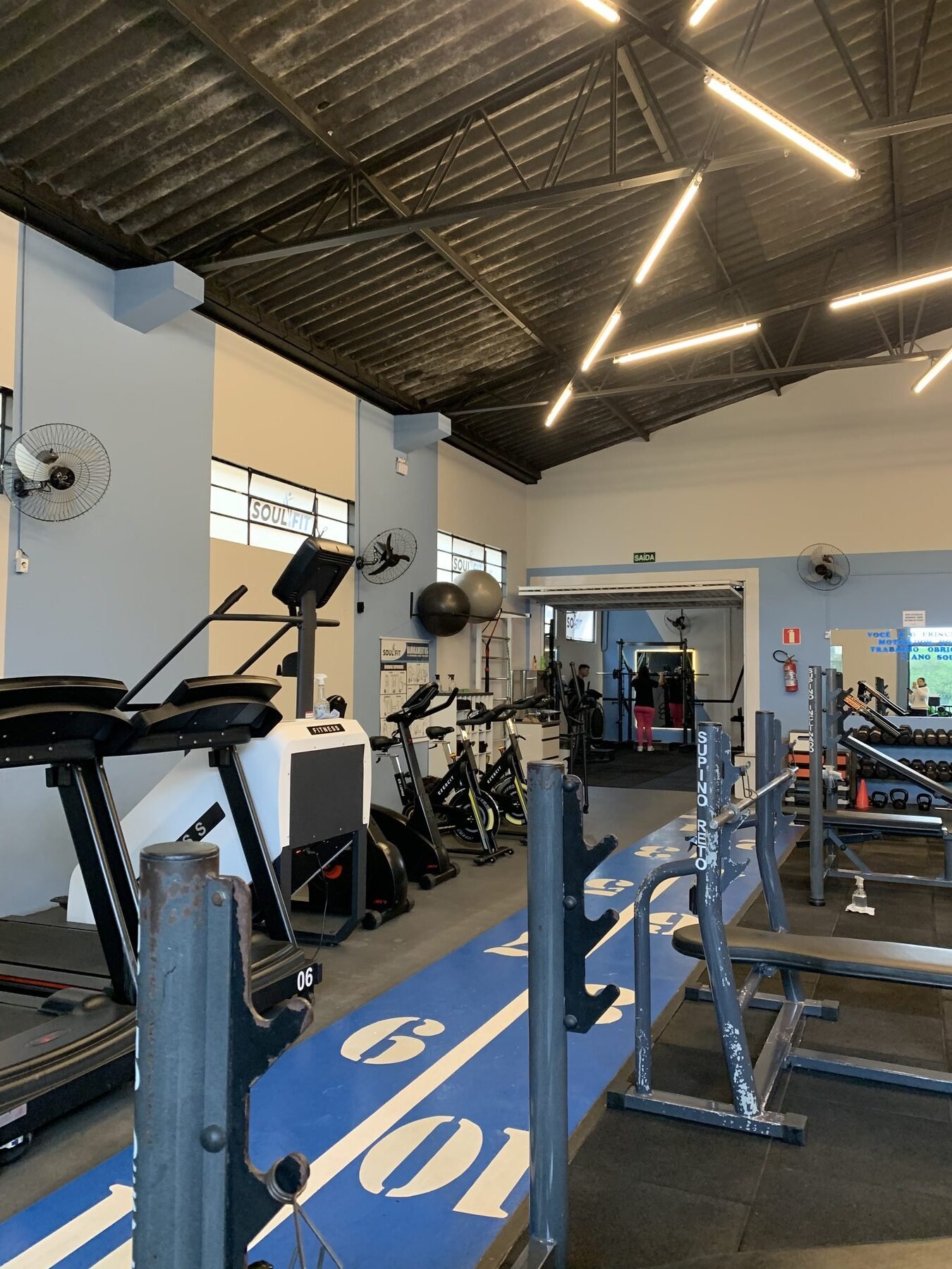 Corredor de treino